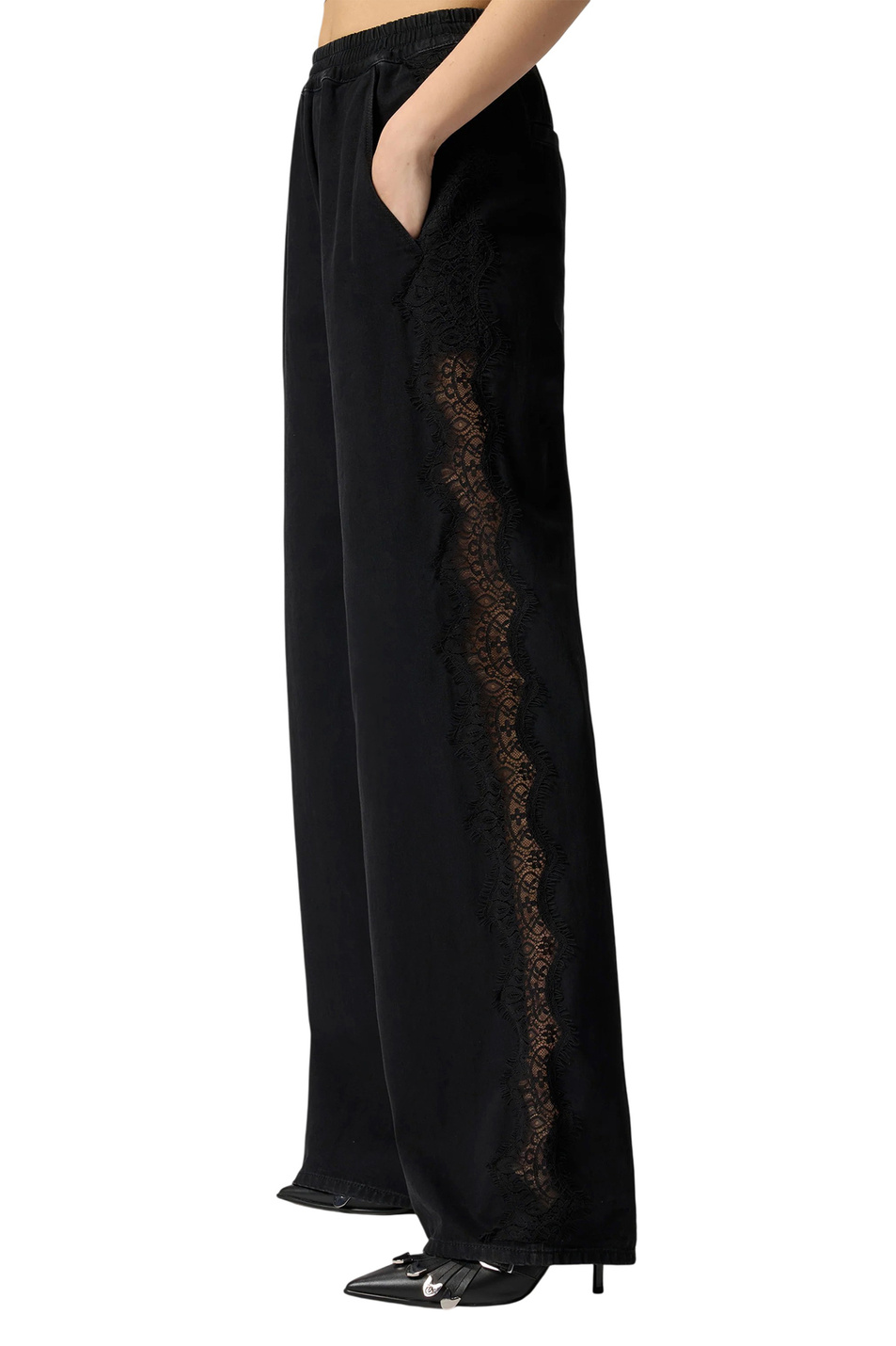 Женский Pinko Брюки PALCO с кружевом (цвет ), артикул 106422A33U | Фото 5