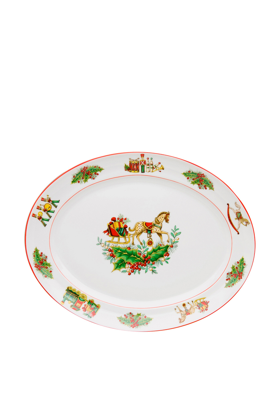Не имеет пола Vista Alegre Блюдо овальное среднее CHRISTMAS MAGIC, 35 х 27,3 см (цвет ), артикул PF755249 | Фото 1