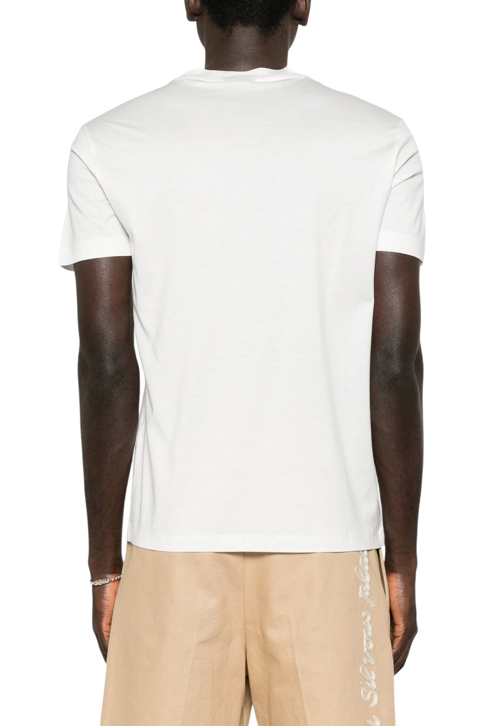 Мужской Emporio Armani Футболка однотонная (цвет ), артикул EM006691-AF10017 | Фото 5