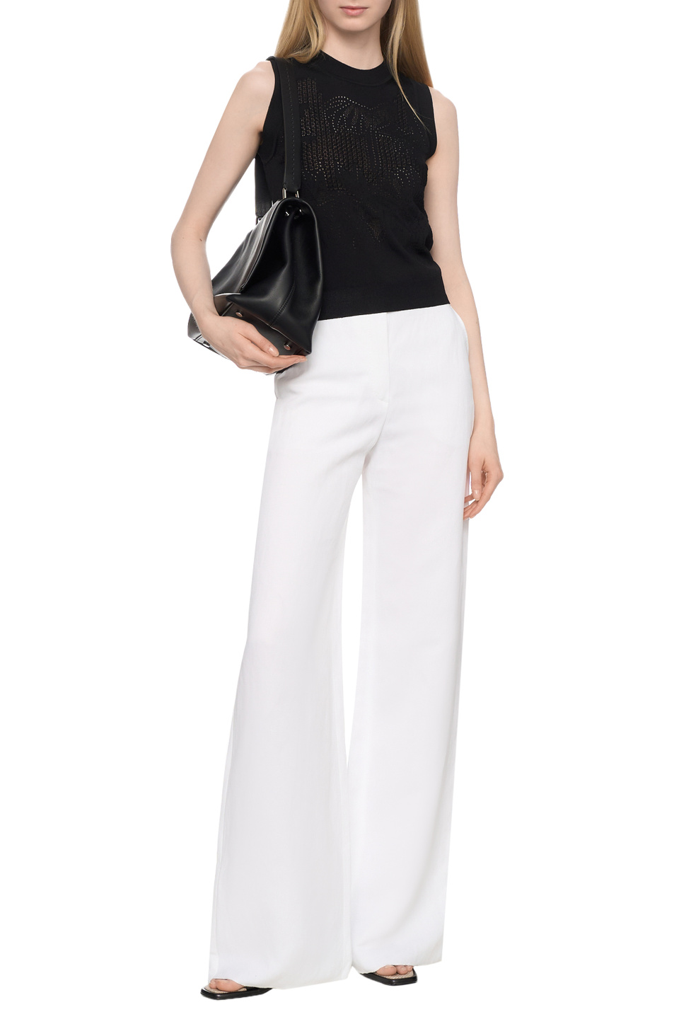 Женский Max Mara Топ FERIALE вязаный (цвет ), артикул 2516361062 | Фото 3