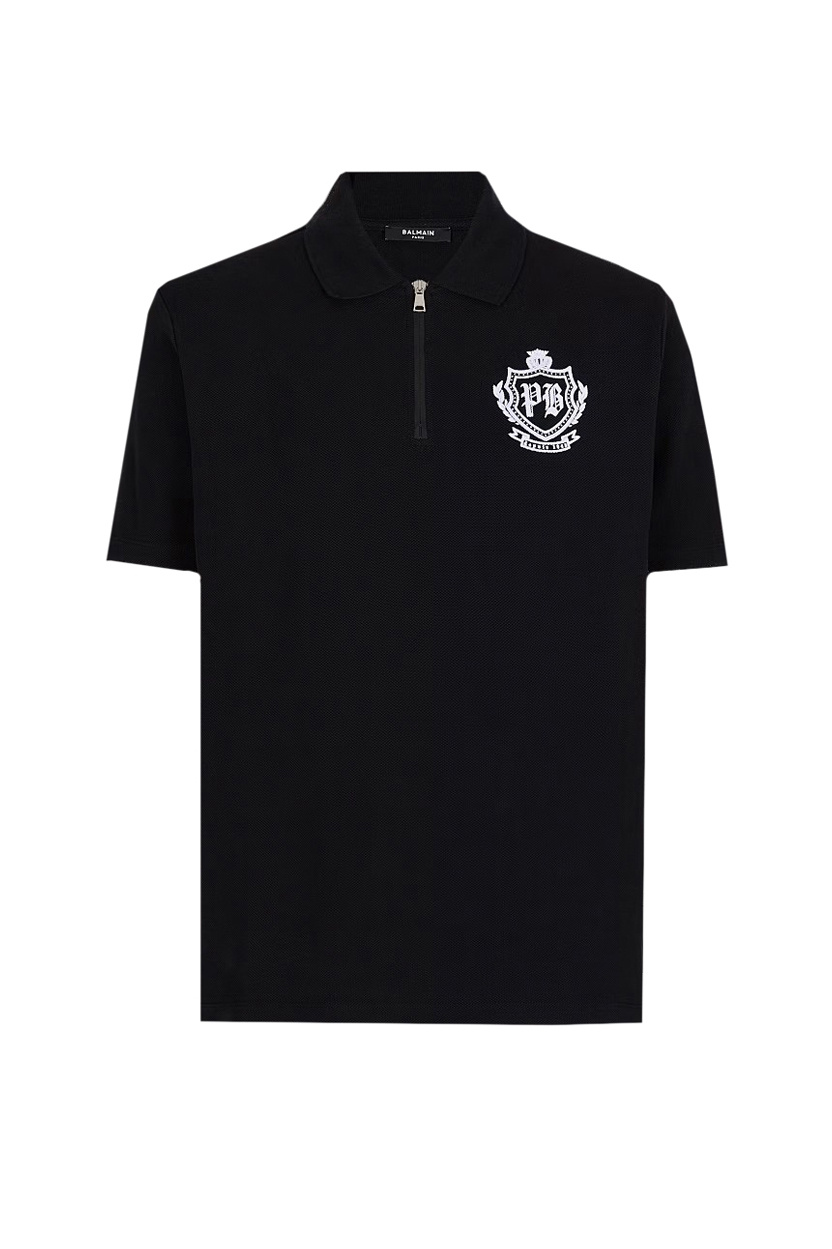 Мужской Balmain Поло из хлопка (цвет ), артикул FH0GC027GF30 | Фото 1