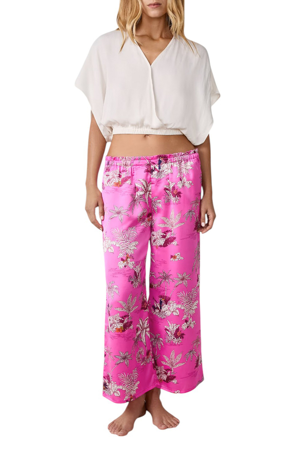 Женский Etam Брюки SELVA HIBISC с принтом (цвет ), артикул 6553561 | Фото 2