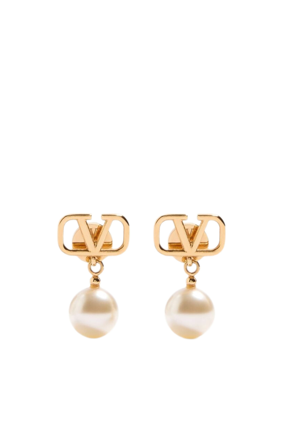 Женский Valentino Серьги VLogo Signature с жемчугом Swarovski (цвет ), артикул 9W2J0CC8UXM | Фото 1