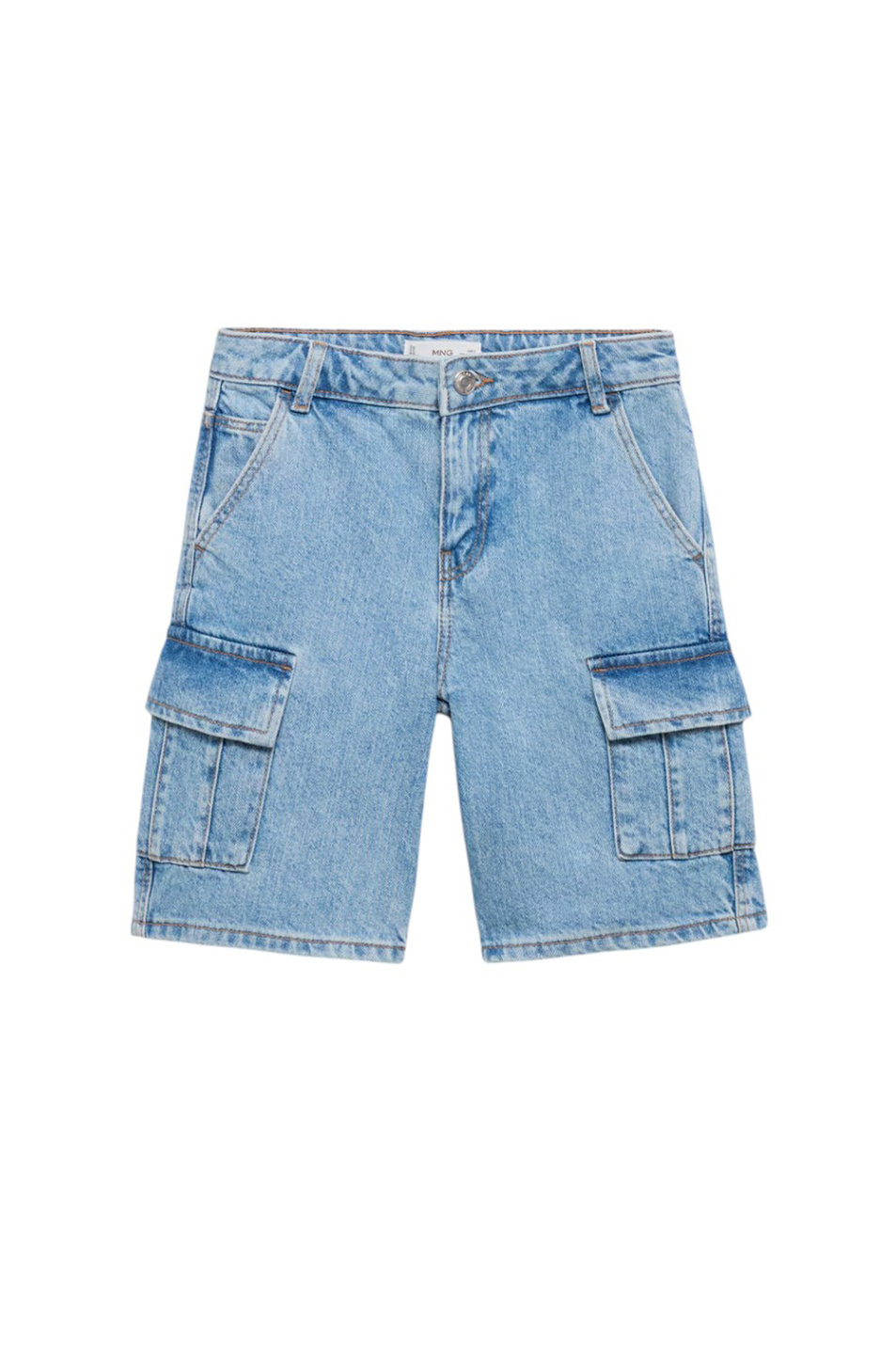 Мальчикам Mango Kids Шорты джинсовые CARPEN (цвет ), артикул 87058264 | Фото 1