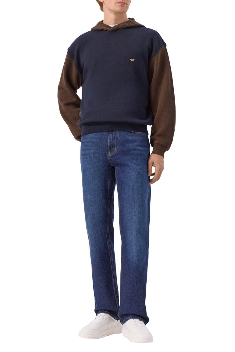 Мужской Emporio Armani Худи из шерсти (цвет ), артикул EM002020-AF19444 | Фото 3