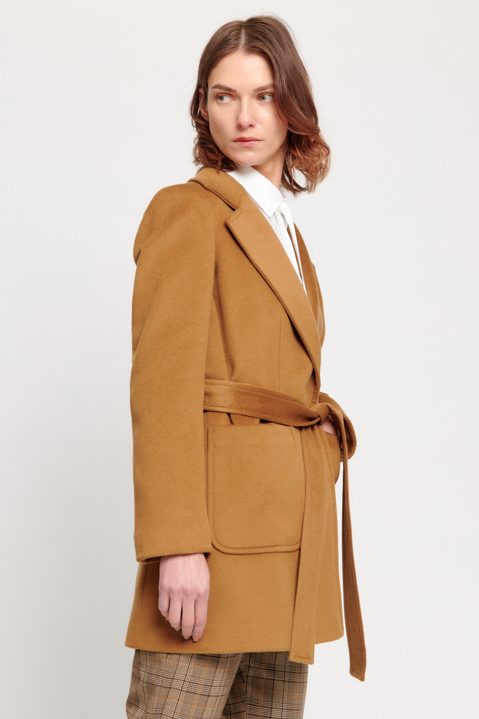 Max&Co Короткое пальто Shortrun из натуральной шерсти (цвет ), артикул 60815021 | Фото 1