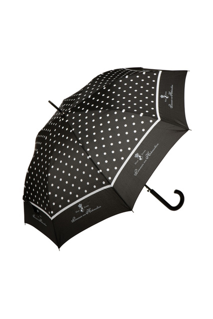 Зонт "Точки"|Основной цвет:Черный|Артикул:27-050-51-1 | Фото 1