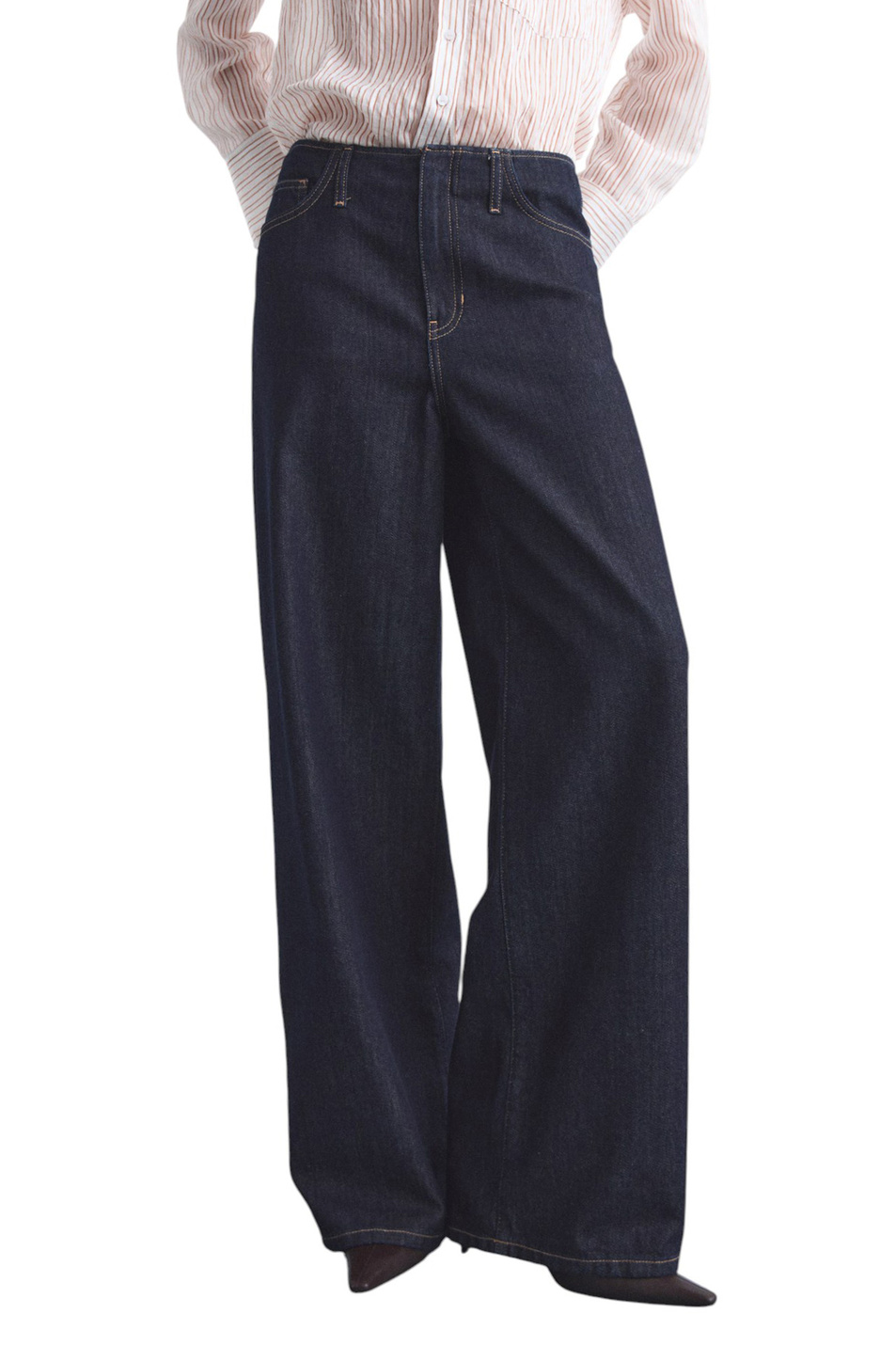 Женский Mango Джинсы MAX широкого кроя (цвет ), артикул 17056743 | Фото 2