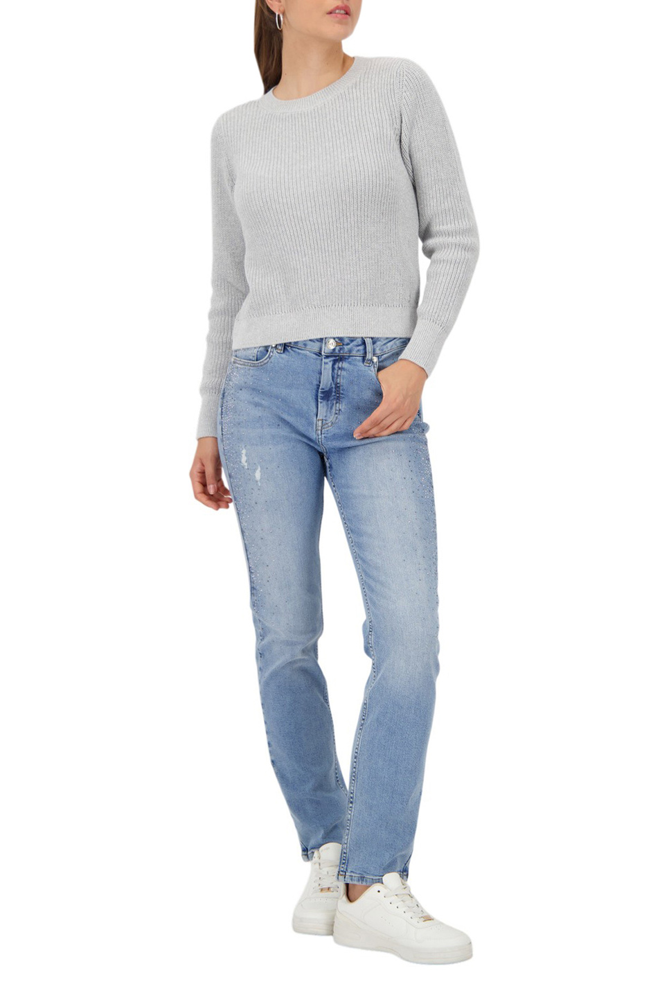 Женский Monari Джемпер с люрексом (цвет ), артикул 809134 | Фото 2