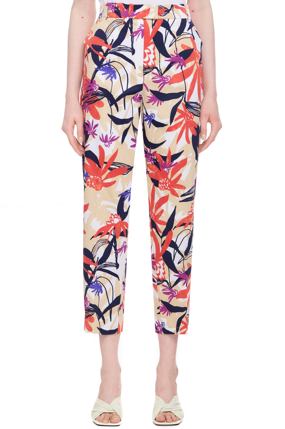 Женский Gerry Weber Брюки из эластичного хлопка (цвет ), артикул 120034-31293 | Фото 4