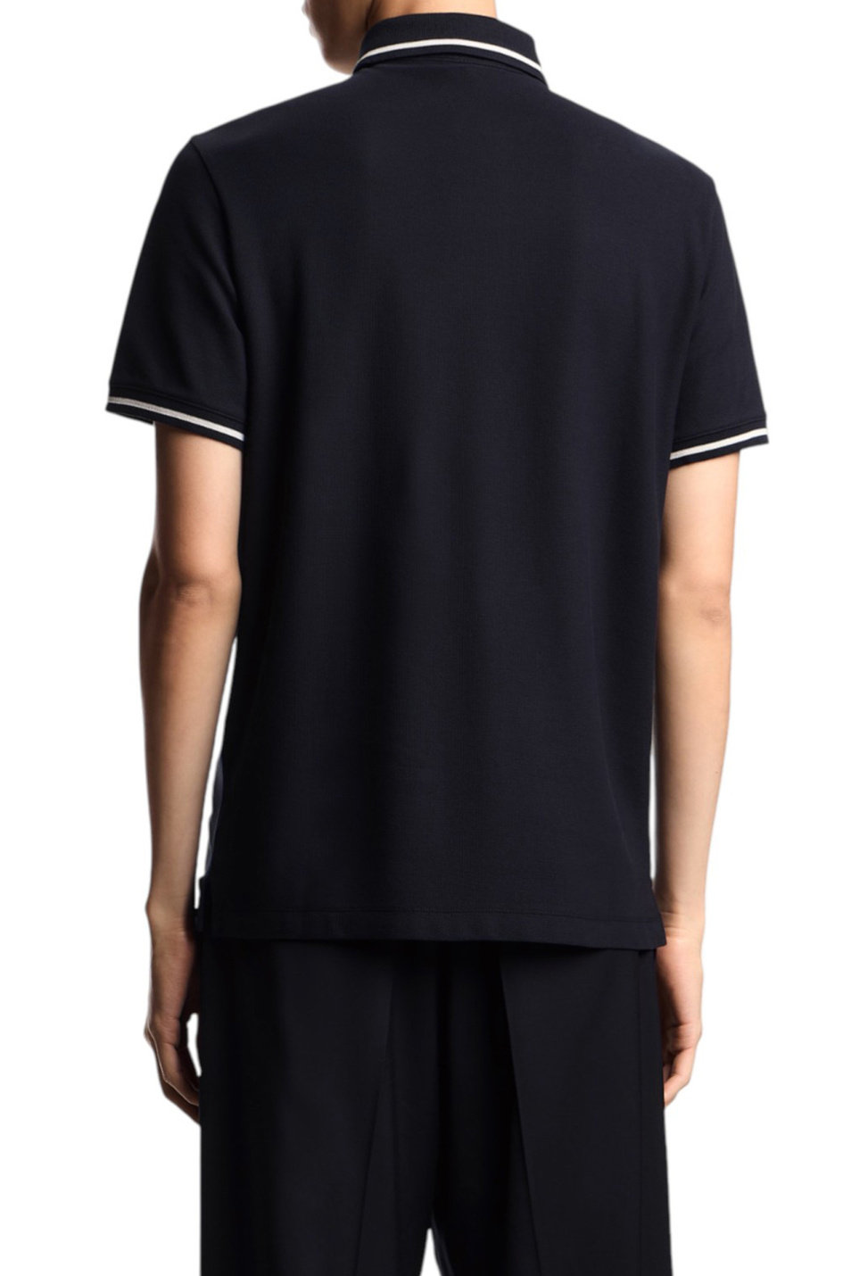 Мужской Emporio Armani Поло из хлопка (цвет ), артикул EM003003-AF10497 | Фото 4