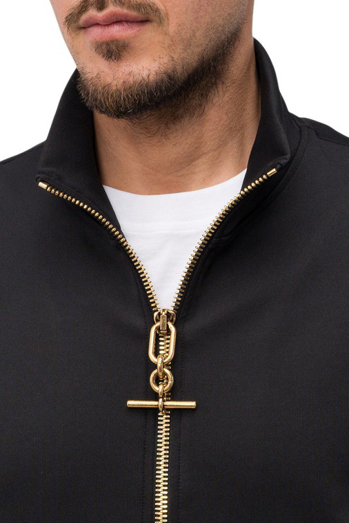 Мужской Balmain Толстовка на молнии (цвет ), артикул GH1TFA91JL34 | Фото 6