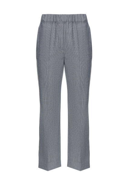 Однотонные брюки ALCA из шерсти|Основной цвет:Серый|Артикул:51360423 | Фото 1