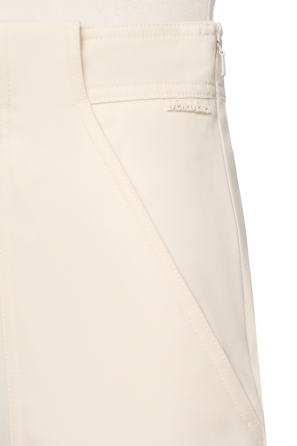 Женский Max Mara Брюки PALIO из хлопка (цвет ), артикул 2511131061 | Фото 6