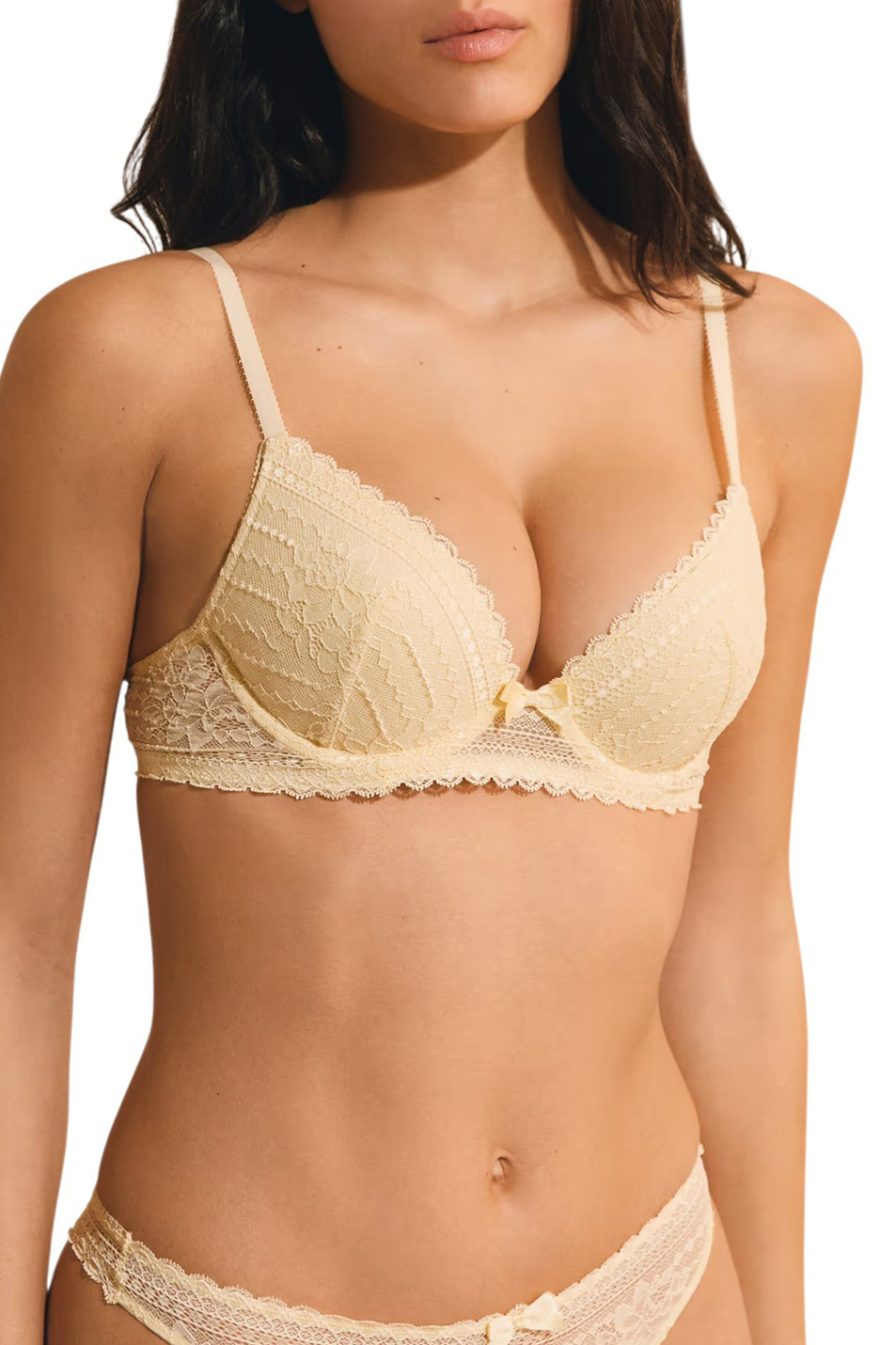 Женский Etam Бюстгальтер пуш-ап PANAMA из кружева (цвет ), артикул 6485468 | Фото 3
