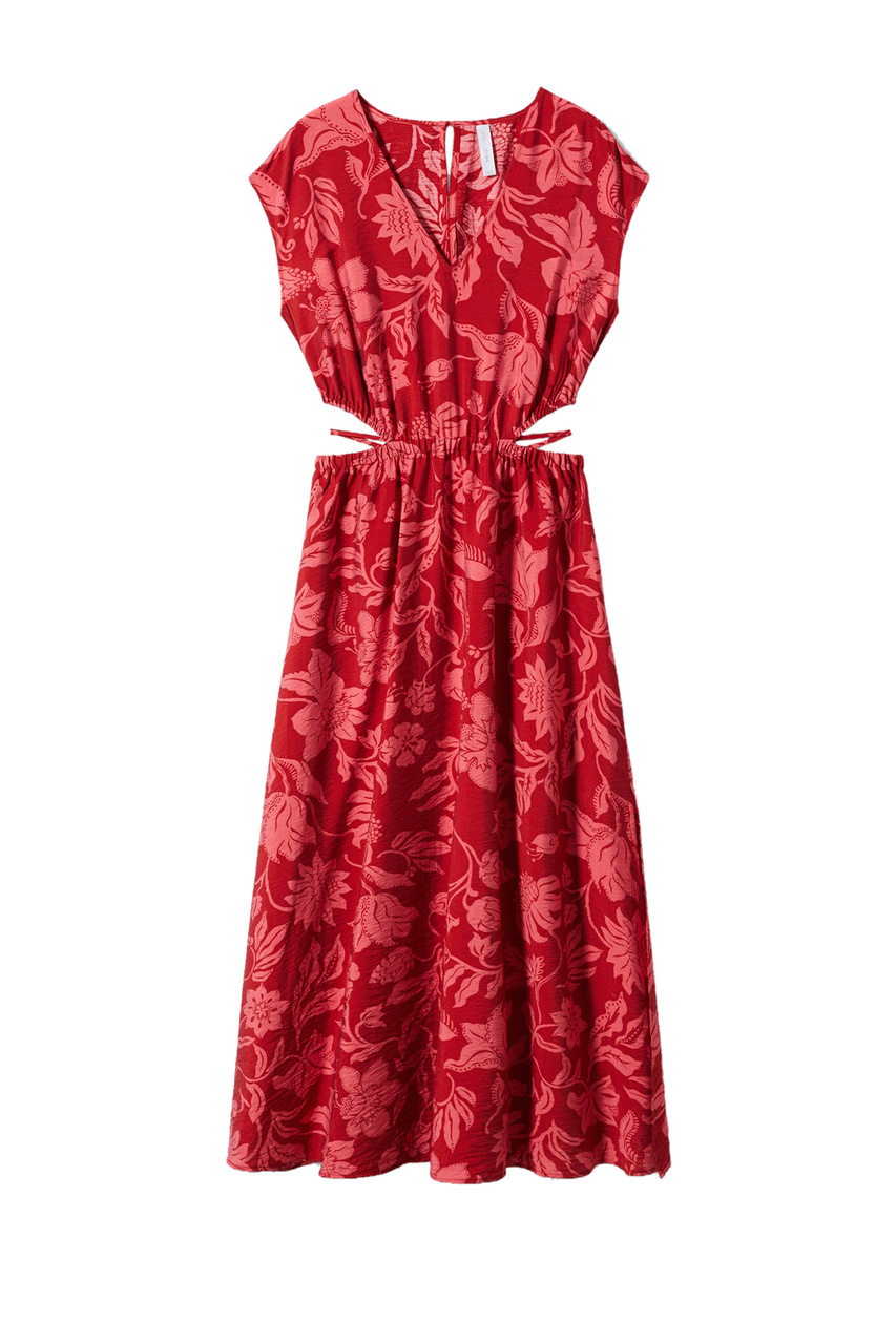 Платье MARIPAZ с боковыми разрезами|Основной цвет:Красный|Артикул:47917119 | Фото 1