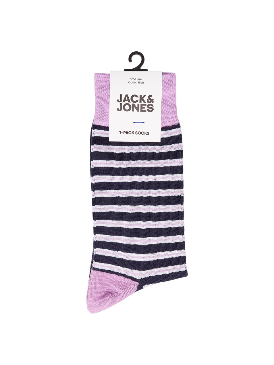 Jack & Jones Носки в полоску CORE из смесового эластичного хлопка (цвет ), артикул 12185665 | Фото 1