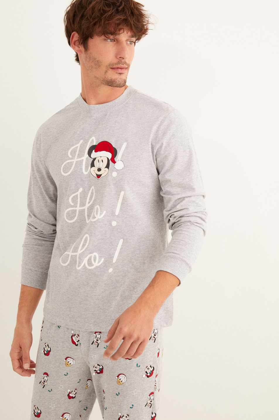 Мужской Women'secret Длинная пижама Mickey Christmas (цвет ), артикул 2768917 | Фото 3