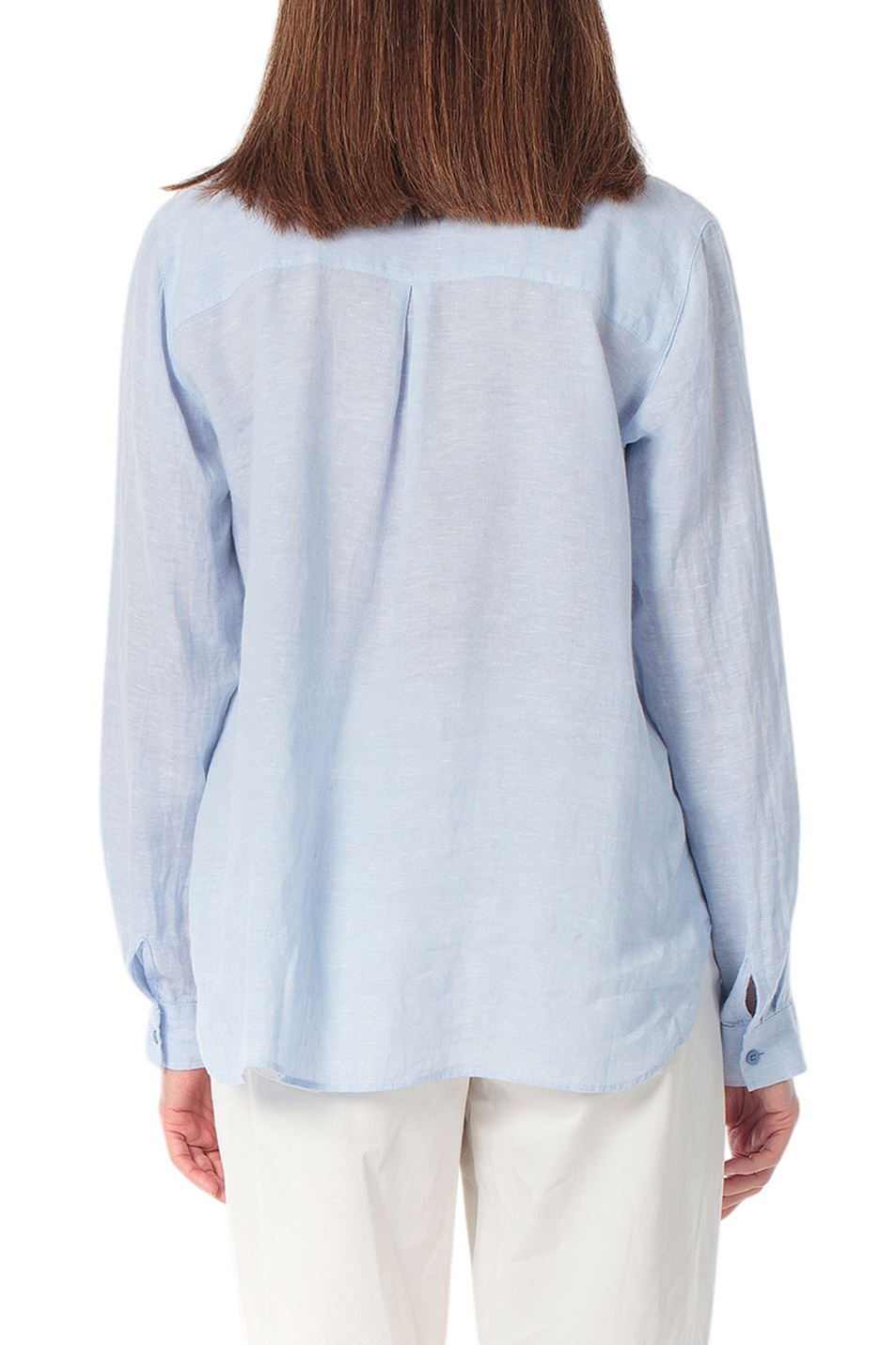 Женский Gerry Weber Блузка однотонная из льна (цвет ), артикул N60479 | Фото 6
