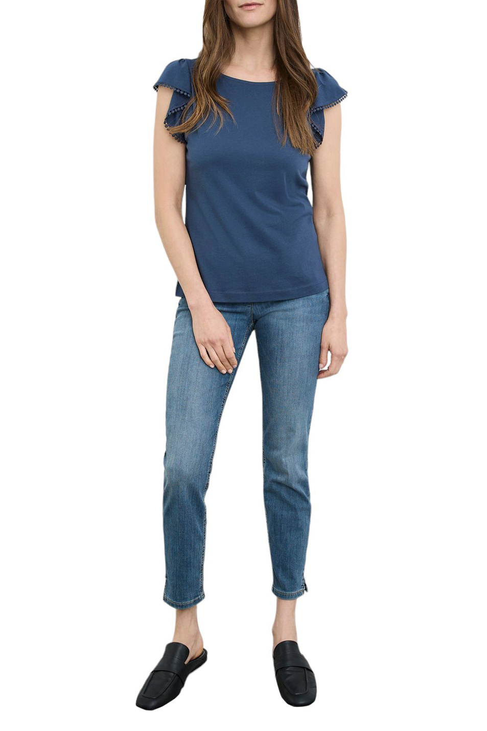 Женский Gerry Weber Футболка с круглым вырезом (цвет ), артикул 270148-44088 | Фото 3