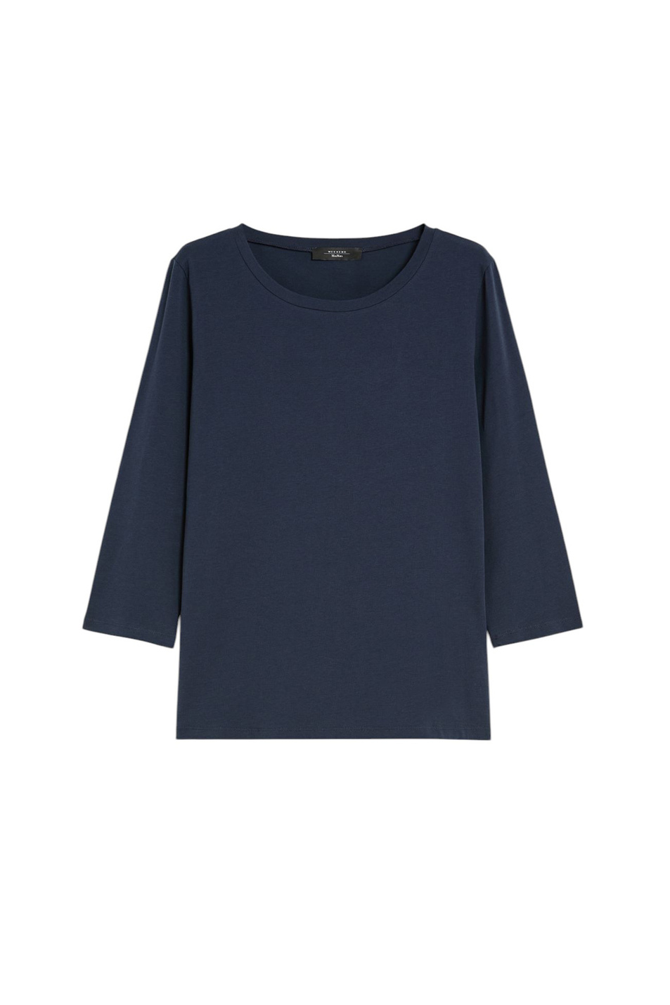 Женский Weekend Max Mara Лонгслив MULTIA из эластичного хлопка (цвет ), артикул 2515971021 | Фото 1