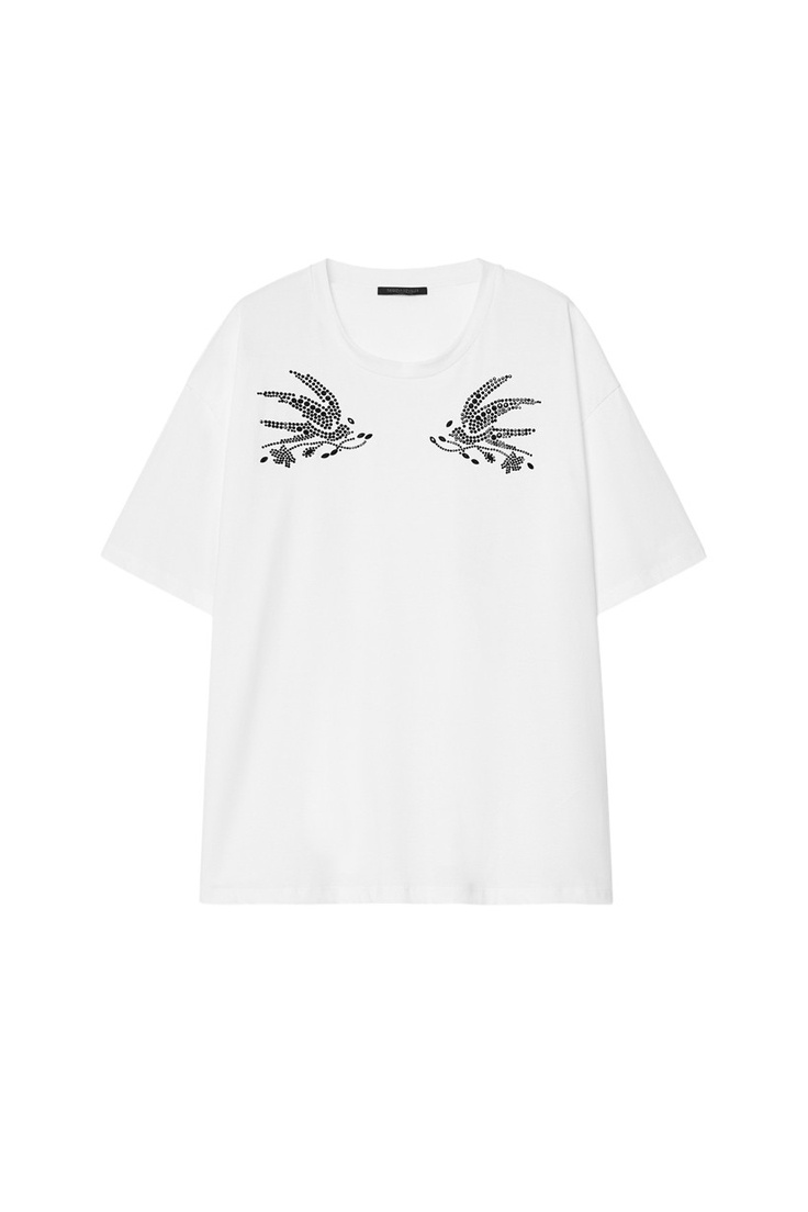 Женский Marina Rinaldi Футболка TORRE из хлопка (цвет ), артикул 2617971111 | Фото 1