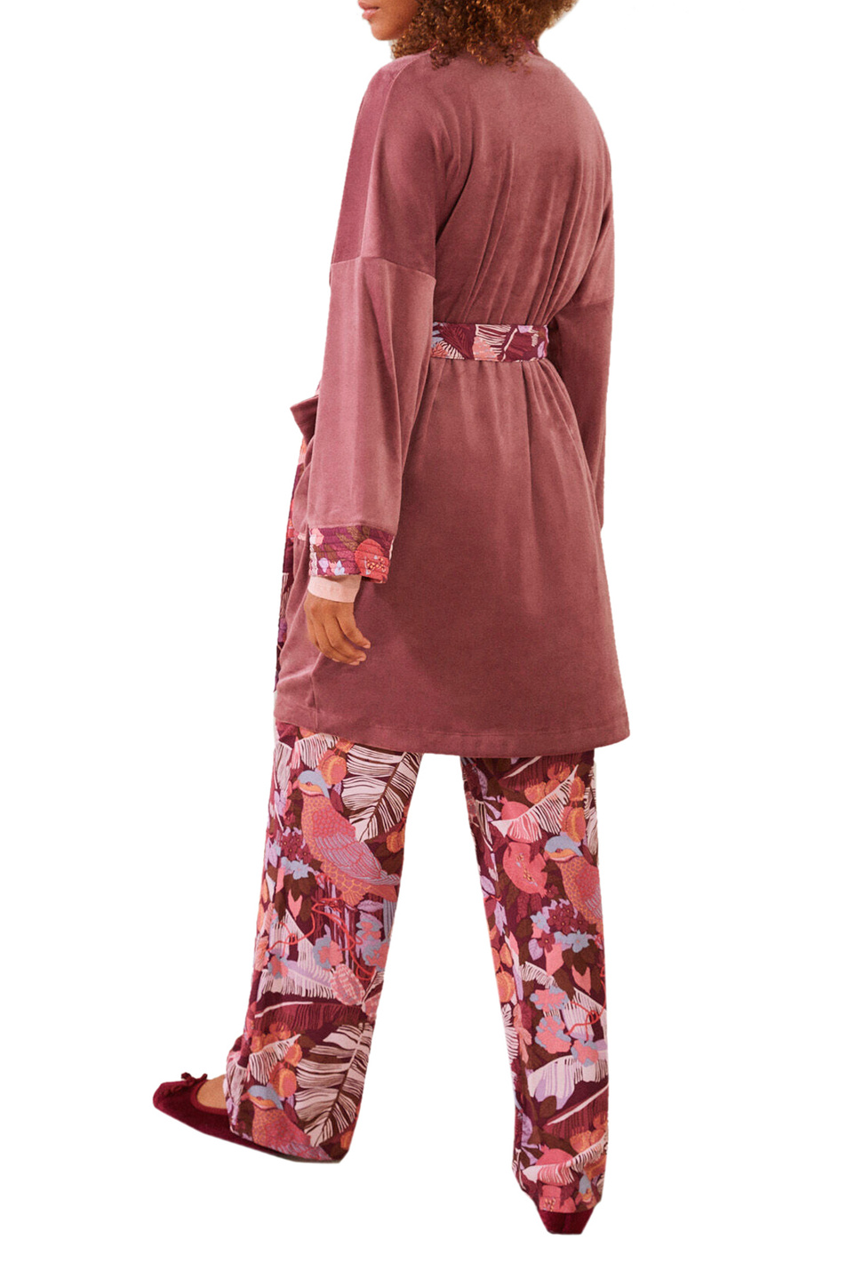 Женский Women'secret Короткий халат с поясом (цвет ), артикул 3144613 | Фото 3