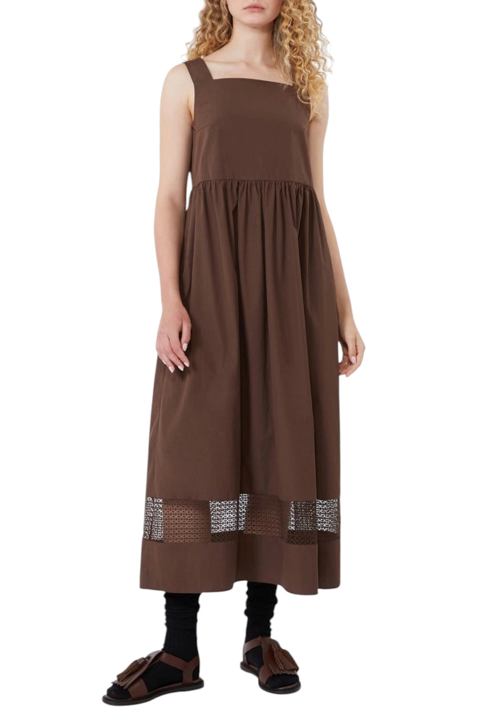 Женский Weekend Max Mara Платье GOLA из хлопка (цвет ), артикул 2615221082 | Фото 2