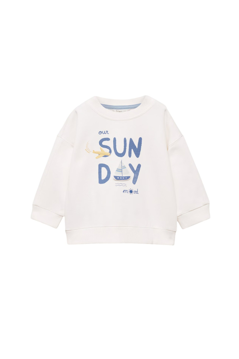 Мальчикам Mango Kids Свитшот MOOD с принтом (цвет ), артикул 87034789 | Фото 1