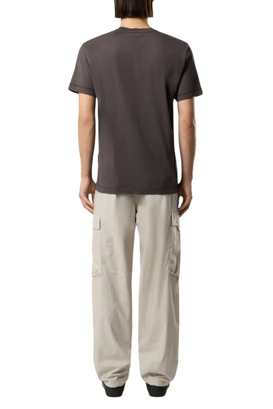 Мужской Stone Island Футболка из хлопка с логотипом (цвет ), артикул L1S152100027-S0013 | Фото 4