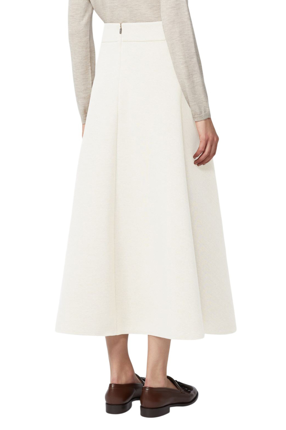 Женский Max Mara Юбка из смесовой шерсти (цвет ), артикул 2611771031 | Фото 4