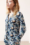 Etam Пижамная рубашка JOLEEN с тропическим принтом ( цвет), артикул 6523005 | Фото 3