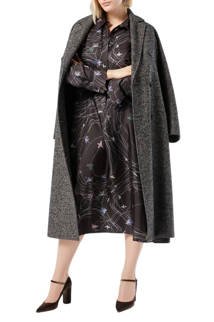 Женский Marina Rinaldi Платье FIUMANA из шелка (цвет ), артикул 2527226012 | Фото 2