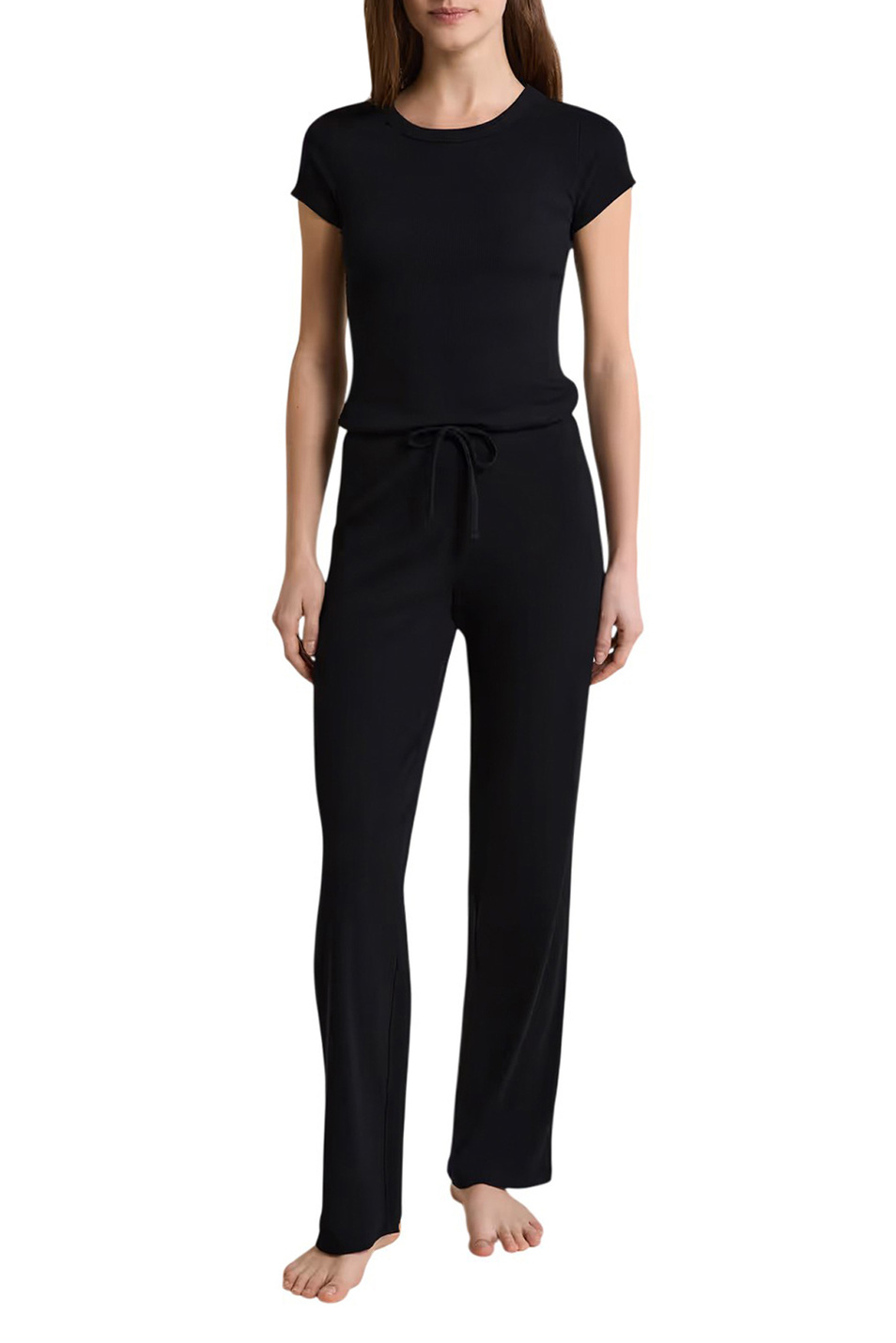 Женский Etam Футболка JOANI однотонная (цвет ), артикул 6557841 | Фото 2