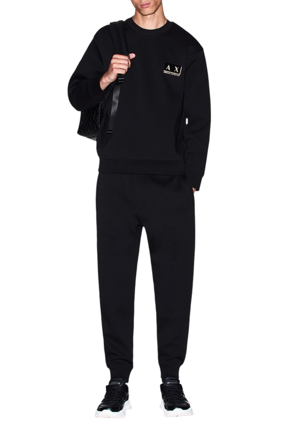 Мужской Armani Exchange Свитшот с логотипом (цвет ), артикул XM001892-AF10818 | Фото 2