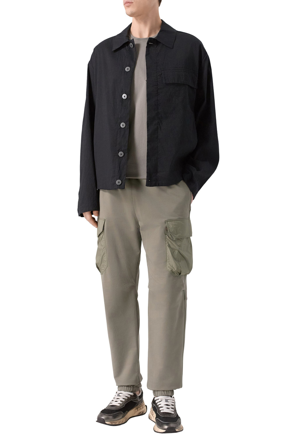 Футболка BAILDON из натурального хлопка|Основной цвет:Серый Мужской Parajumpers Футболка BAILDON из натурального хлопка (цвет ), артикул PMTSRY02 | Фото 3