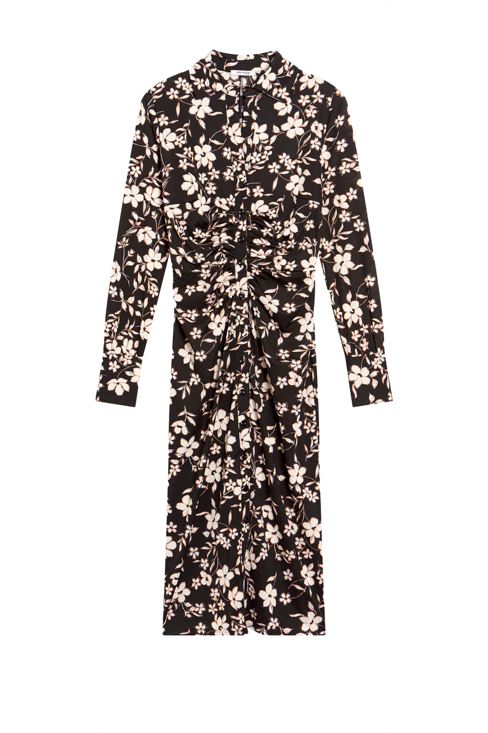 Orsay Платье-рубашка с принтом (цвет ), артикул 411172 | Фото 1