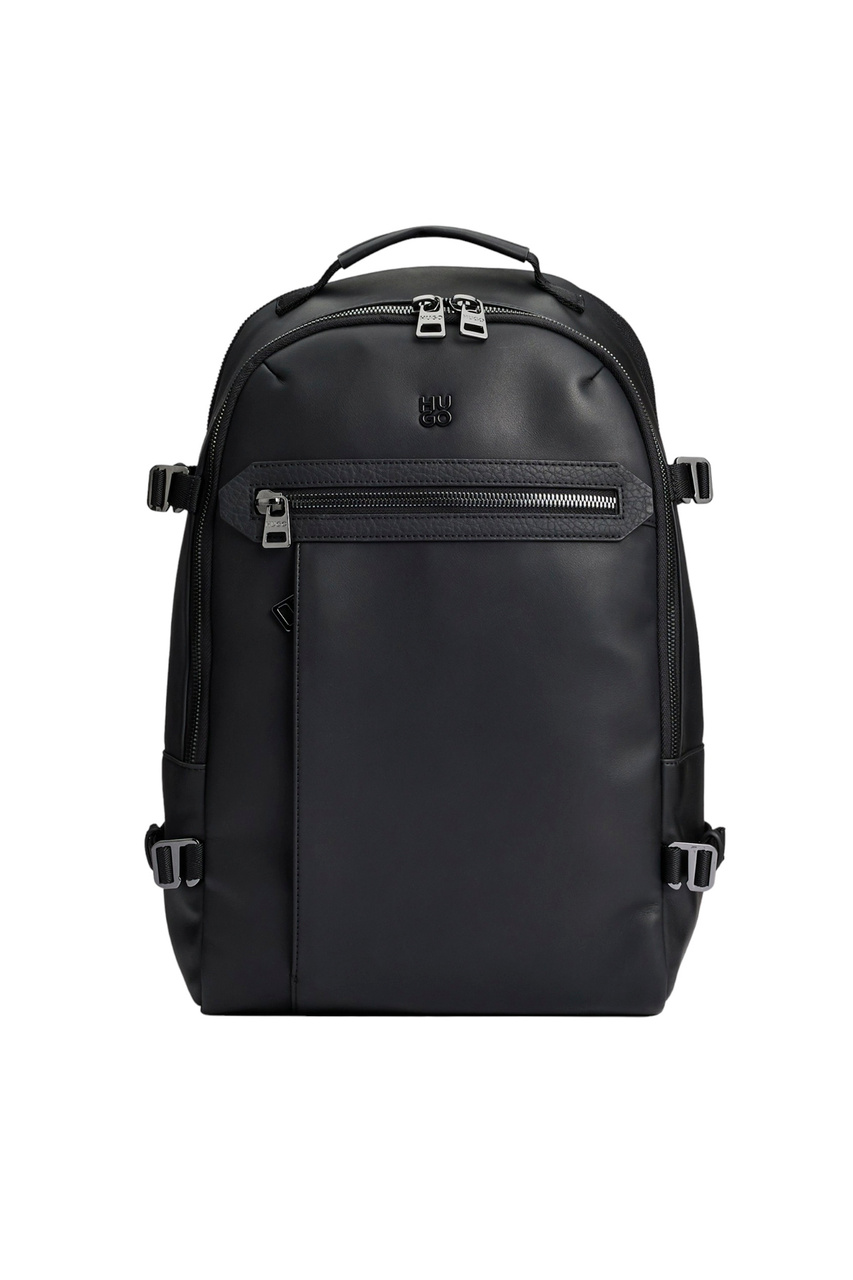 Рюкзак с логотипом|Основной цвет:Черный|Артикул:50503882 | Фото 1