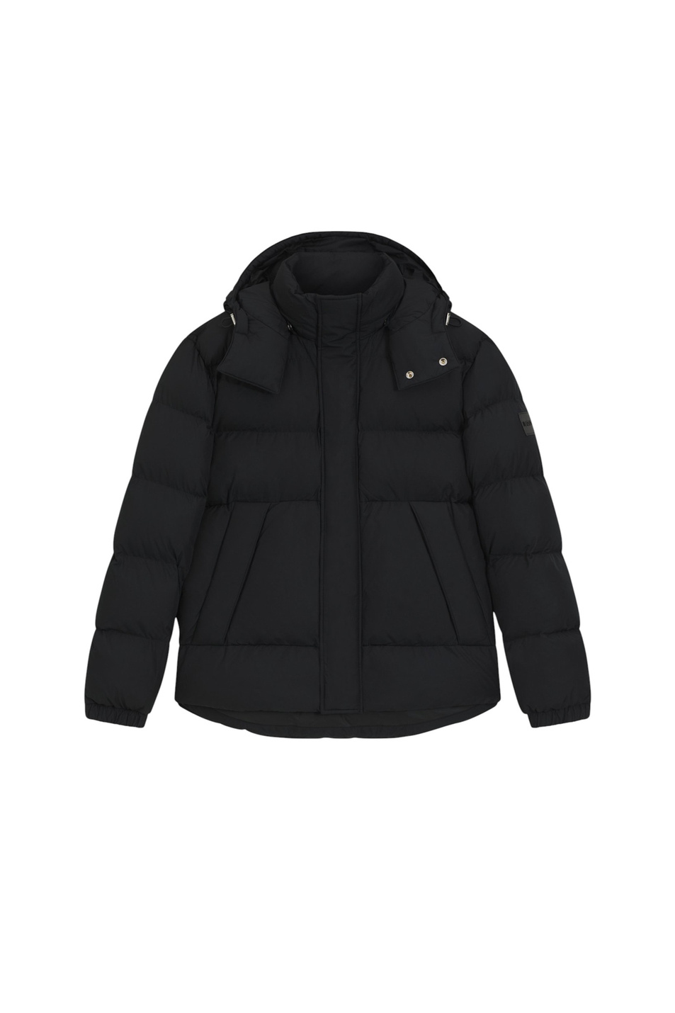 Куртка Corbinian5 стеганая с капюшоном|Основной цвет:Черный Мужской BOSS Куртка Corbinian5 стеганая с капюшоном (цвет ), артикул 50551599 | Фото 1