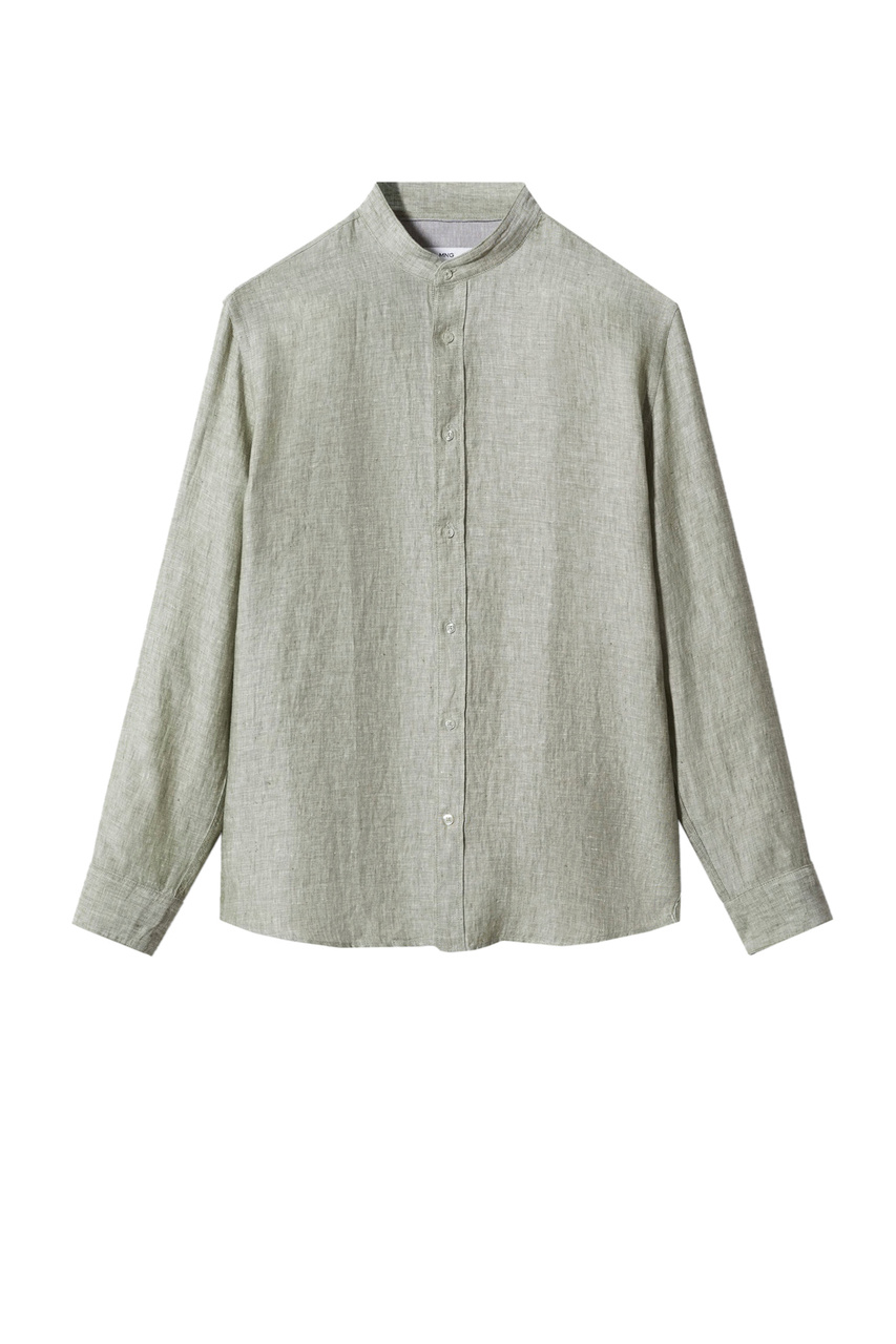 Рубашка CHENNAI из чистого льна|Основной цвет:Хаки|Артикул:47025906 | Фото 1