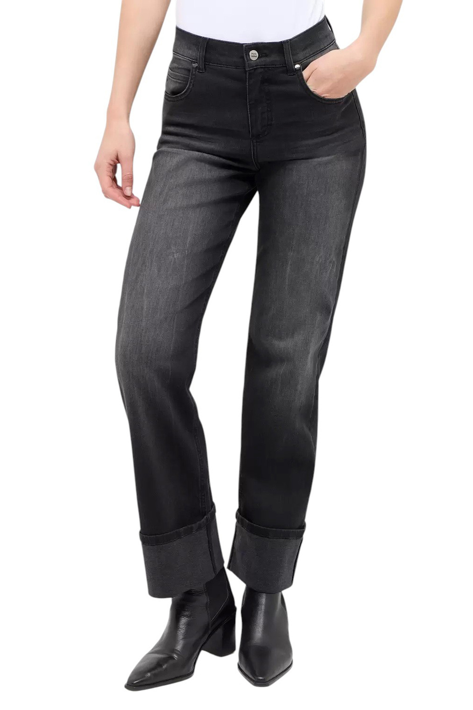 Женский Angels Джинсы LARA с подворотами (цвет ), артикул 350290930 | Фото 4