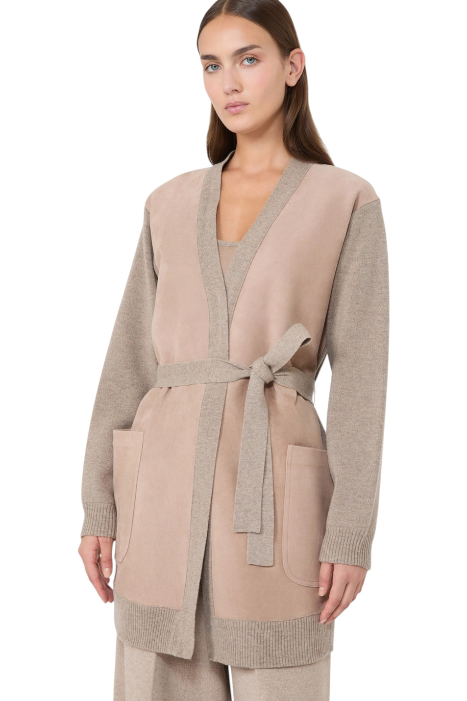 Женский Max Mara Кардиган OLIVETO из шерсти и кашемира (цвет ), артикул 2621346193 | Фото 5