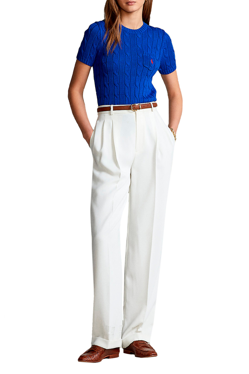 Polo Ralph Lauren Джемпер c узором и коротким рукавом (цвет ), артикул 211743311011 | Фото 2