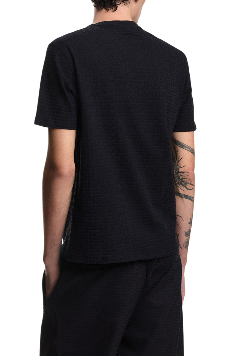 Мужской Emporio Armani Футболка из хлопка (цвет ), артикул EM004594-AF10762 | Фото 4
