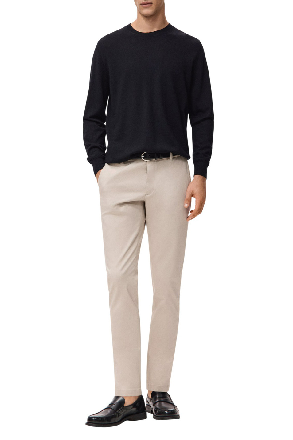 Мужской Mango Man Брюки BARNA из эластичного хлопка (цвет ), артикул 27041187 | Фото 2