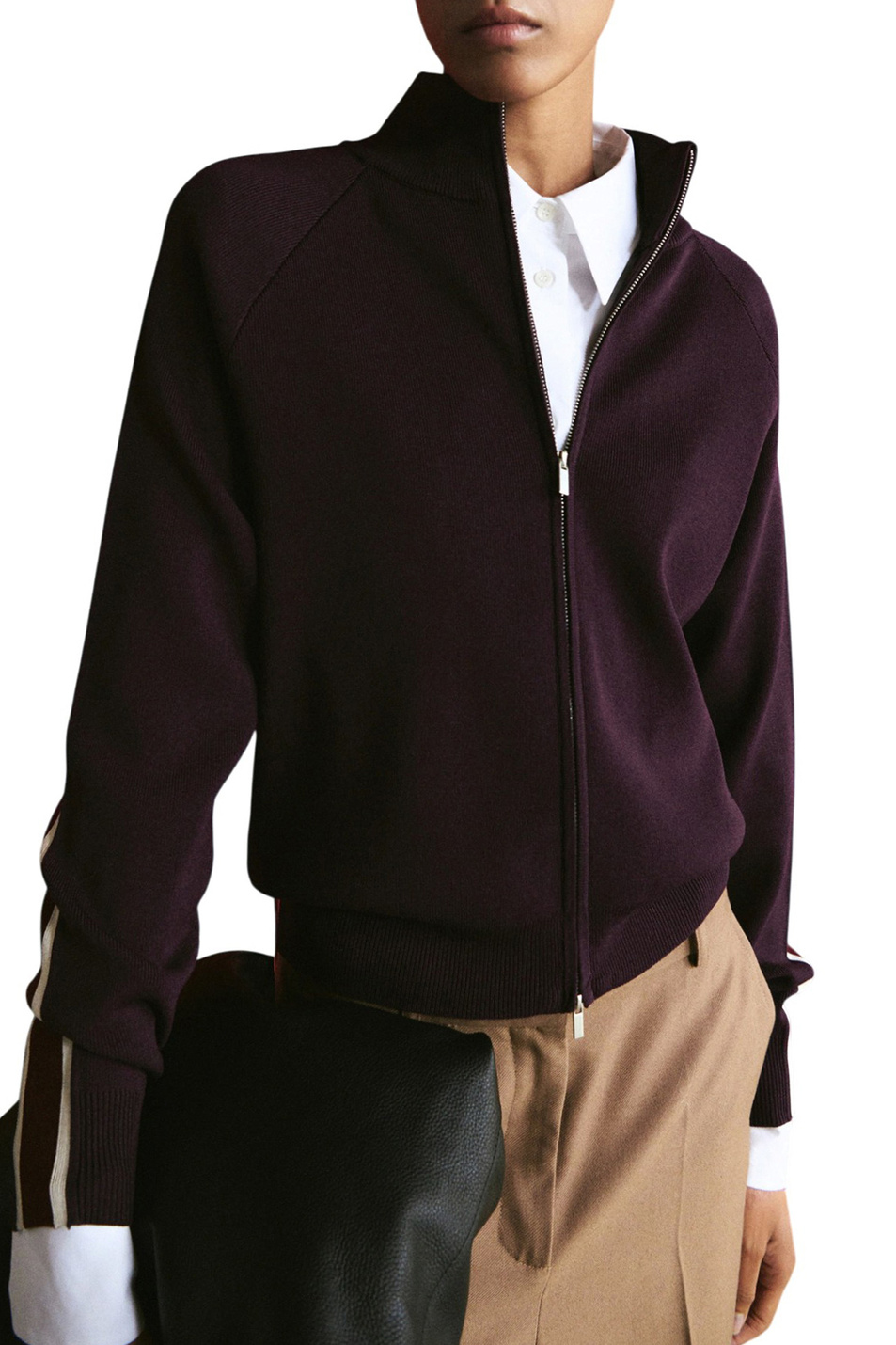 Женский Mango Кардиган BARNEDA на молнии (цвет ), артикул 27084090 | Фото 3