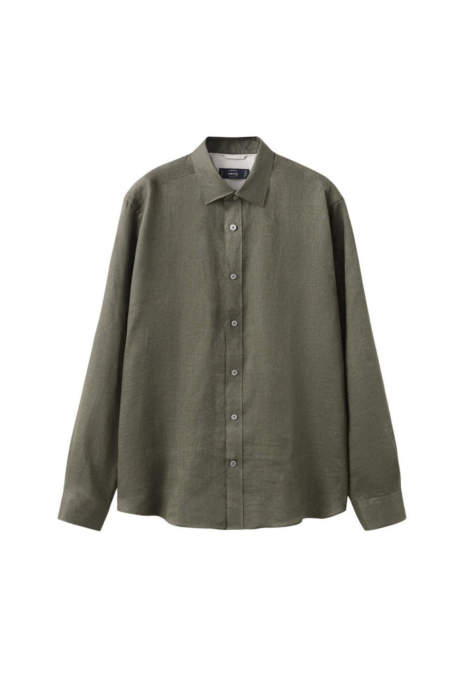 Мужской Mango Man Рубашка PARROT из льна (цвет ), артикул 27085939 | Фото 1