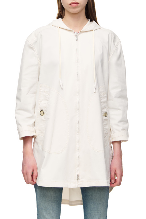 Emporio Armani Куртка на молнии с аимметричным подолом ( цвет), артикул 3L2B76-2NC0Z | Фото 1