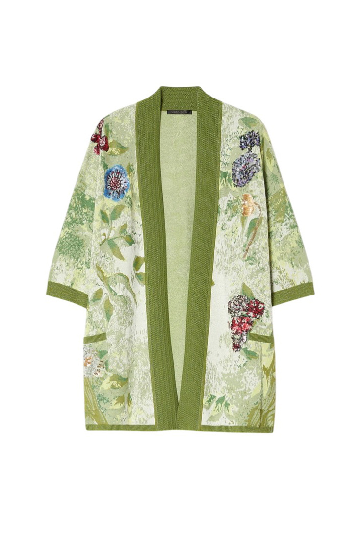 Женский Marina Rinaldi Кардиган VICINI с принтом (цвет ), артикул 2617341072 | Фото 1