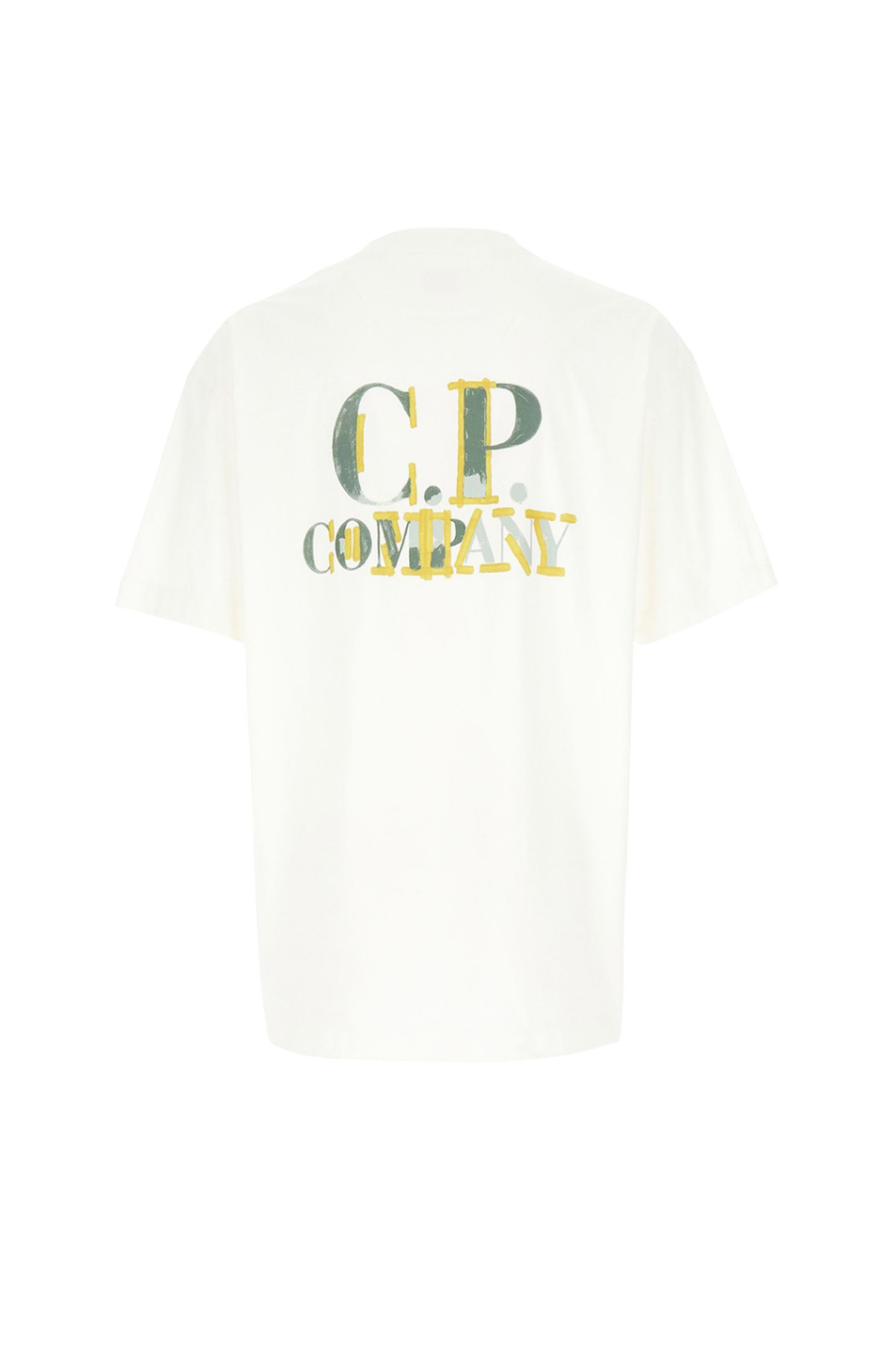 Мужской C.P. Company Футболка из хлопка с логотипом (цвет ), артикул 18CMTS148A006586W | Фото 2